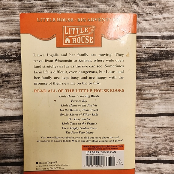 Little House On The Prairie Laura Ingalls Wilder Prairie Cottage Farmhouse - Picture 2 of 2